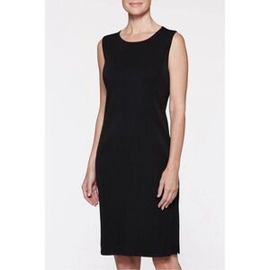 Ming Wang Classic Black Midi Dress